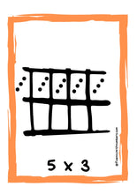 Load image into Gallery viewer, Print and Play: Y3/ P3 Mastering Multiplication. 3, 4 and 8 multiplication bonds.

